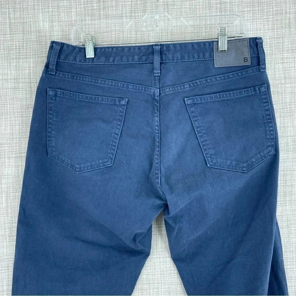 Bonobos Mens Size 33x32 Blue chino pants 0425 - Picture 7 of 10